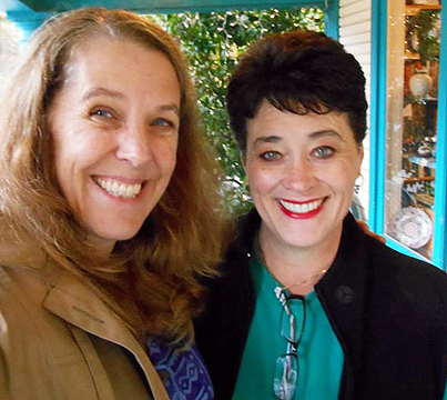 Cynthia Sue Larson and Eva Herr