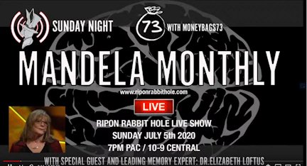 Ripon Rabbit Mandela Monthly with Evan Matraia and
Elizabeth Loftus