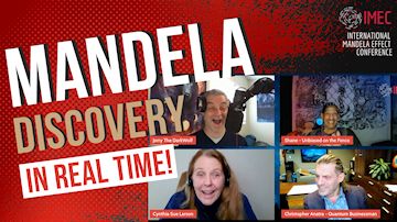 Surprise discovery of Mandela Effect in real time with
ChatGPT Artificial Intelligence!
