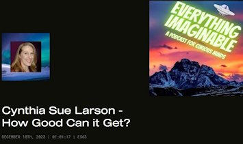 Cynthia Sue Larson on Everything Imaginable podcast