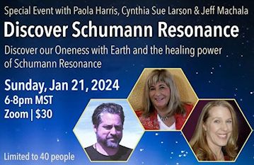 Cynthia Sue Larson, Jeff Machala, Paola Harris Schumann
Resonance masterclass