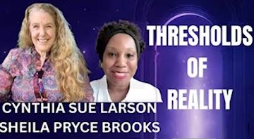 Cynthia Sue Larson with Dr. Sheila Pryce Brooks