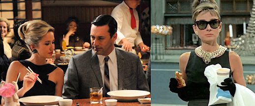 Mad Men and Breakfast at Tiffanys